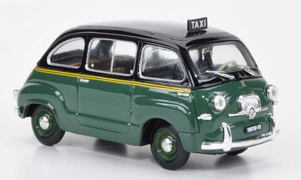 Fiat 600 1/43 Brumm Multipla Taxi Torino 1956 modelauto