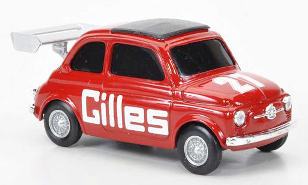 Fiat 500 1/43 Brumm No.27 Gilles modelauto