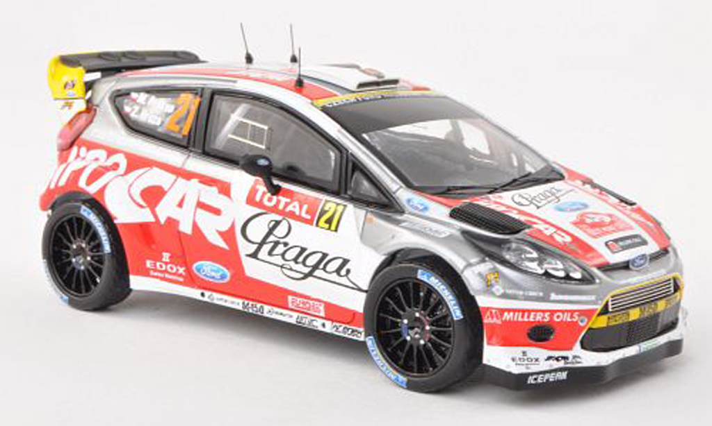 Ford Fiesta WRC 1/43 IXO WRC No.21 Czech National Team Rally Monte Carlo 2012 M.Prokop/Z.Hruza modelauto