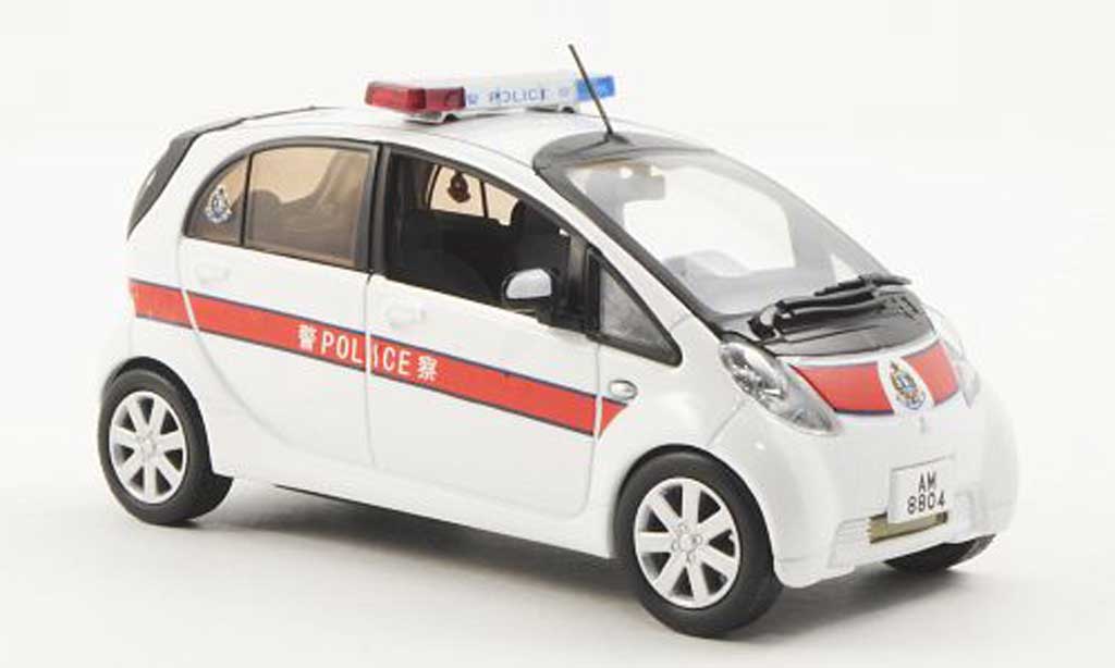 Mitsubishi iMiev 1/43 J Collection Hong Kong Politie - Politie 2010 modelauto