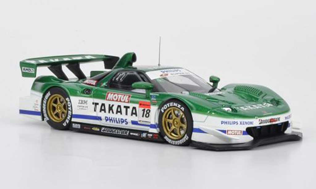 Honda NSX Super GT 1/43 Ebbro Super GT No.18 Takata Dome R.Michigami / T.Kogure Super GT500 2007 modelauto