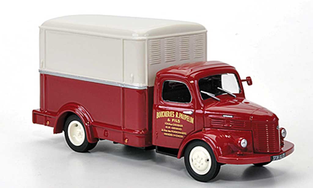 Hotchkiss PL 25 1/43 Eligor Kasten Boucheries R.Paupelin & Fils Fleischereilieferwagen modelauto