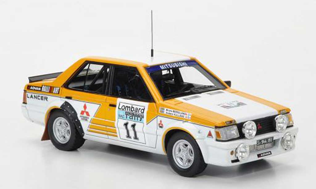 Mitsubishi Lancer 2000 Turbo 1/43 Neo 2000 Turbo No.11 Team Ralliart RAC Rally limited edition 1981 modelauto