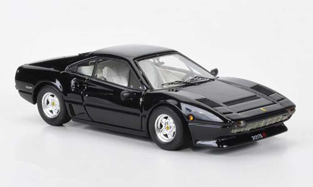 Ferrari 208 GTB 1/43 Best GTB Turbo zwart 1982 modelauto