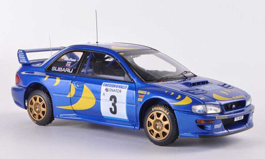 Subaru Impreza WRC 1/43 HPI WRC 97 No.3 C.McRae / N.Grijst Rally Schweden 1997 modelauto