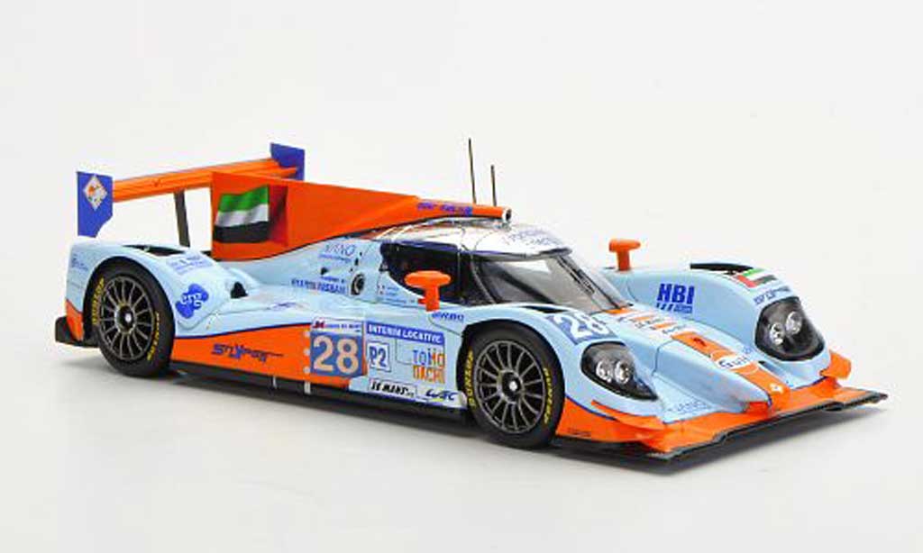 Lola B12 Nissan 1/43 Spark Nissan /80 No.28 Gulf Racing Middle East 24h Le Mans 2012 modelauto