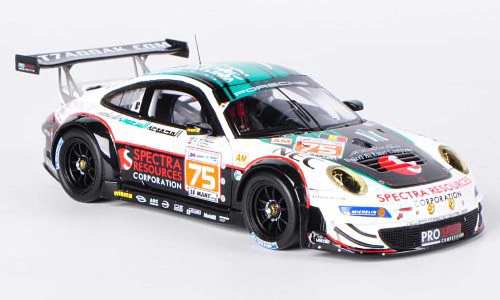 Porsche 997 GT3 RSR 1/43 Spark GT3 RSR 2012 No.75 Prospeed Competition A.Al-Faisal / B.Curtis / S.Edwards 24h Le Mans modelauto