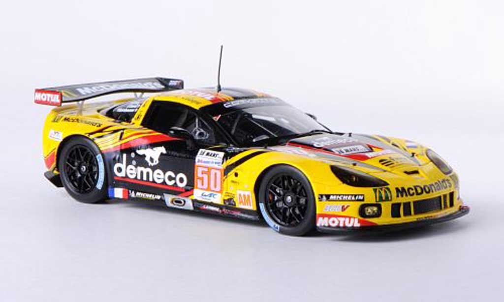 Chevrolet Corvette C6 1/43 Spark C6 C6 ZR1 No.50 Larbre Competition 24h Le Mans 2012 P.Bornhauser/J.Canal/P.Lamy modelauto