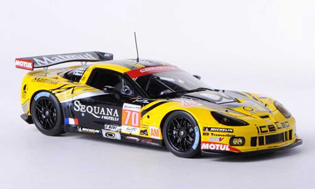 Chevrolet Corvette C6 1/43 Spark C6 C6 ZR1 No.70 Larbre Competition 24h Le Mans 2012 J.P.Belloc/C.Bourret/P.Gibon modelauto