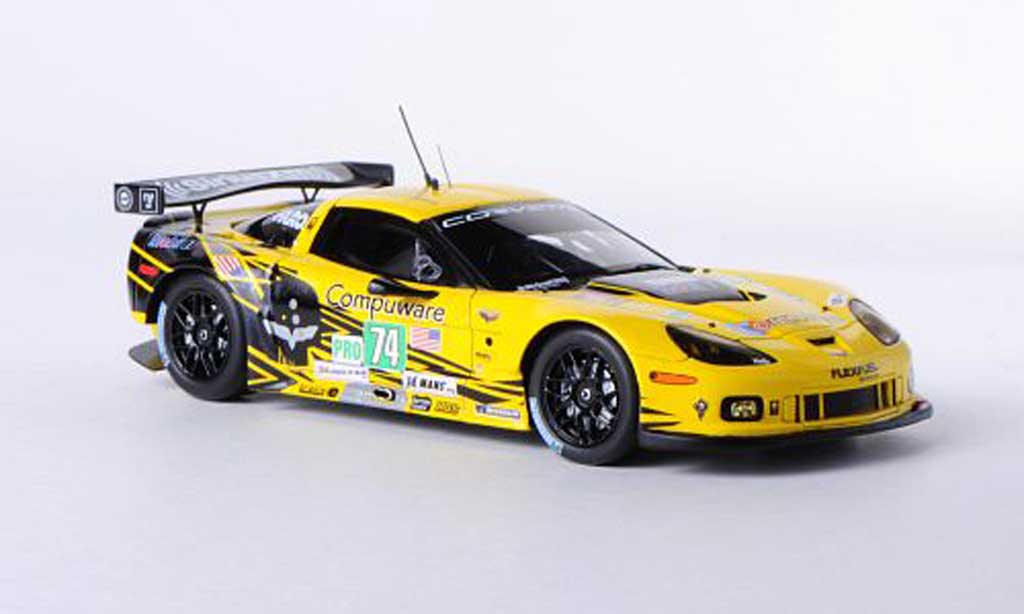 Chevrolet Corvette C6 1/43 Spark C6 C6 ZR1 No.74 Racing 24h Le Mans 2012 O.Gavin/T.Milner/R.Westbrook modelauto