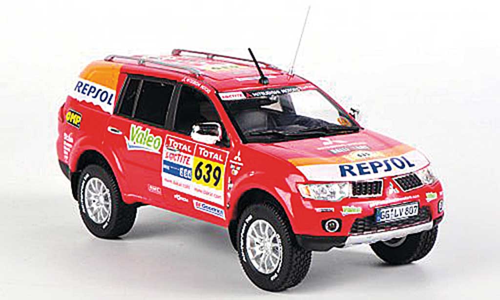 Mitsubishi Pajero 1/43 Vitesse Sport Dakar Team Service Car Rally Dakar 2009 modelauto