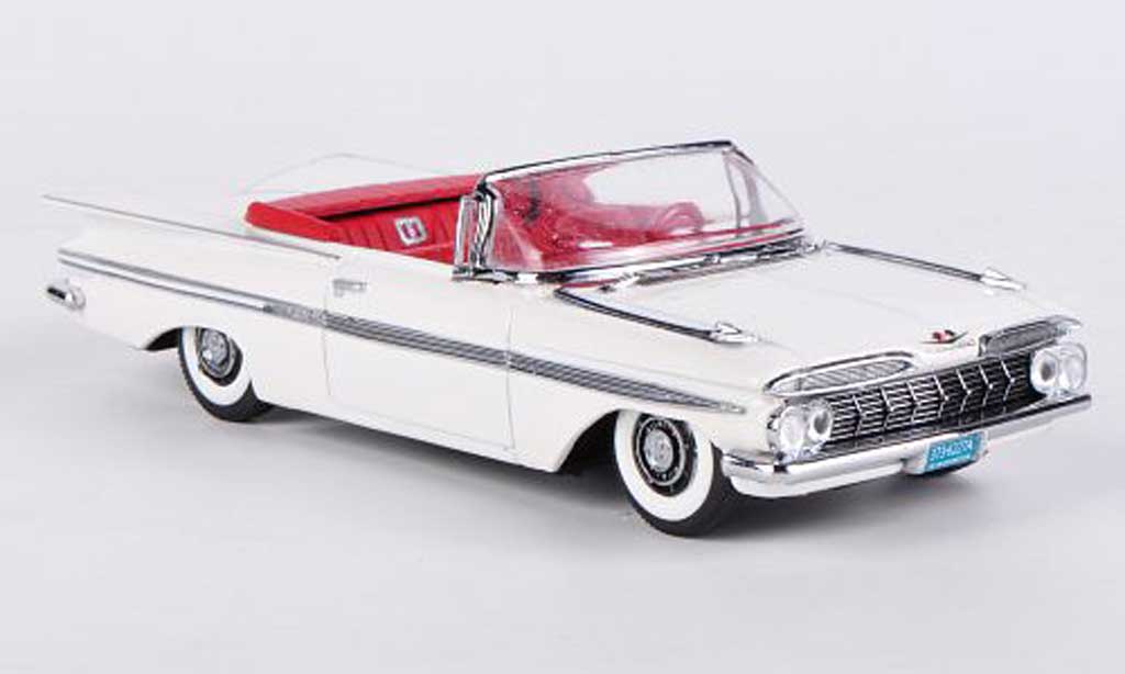 Chevrolet Impala 1959 1/43 Vitesse 1959 wit 1959 modelauto