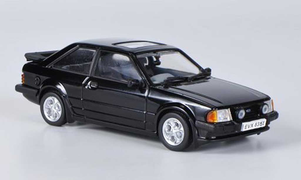 Ford Escort MK3 1/43 Vitesse MK3 XR3 zwart 1981 modelauto