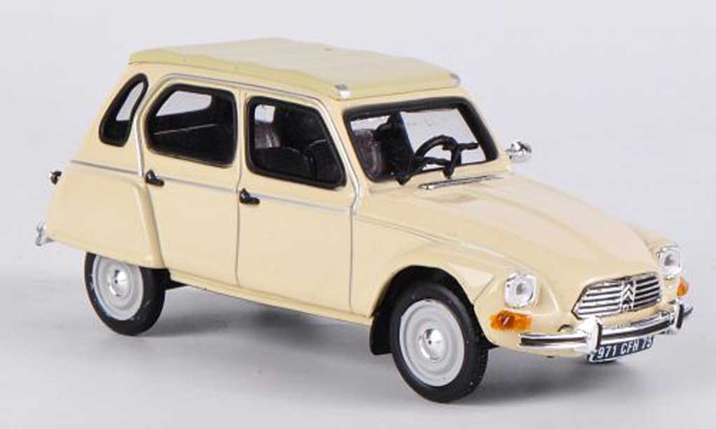 Citroen Dyane 1/43 Vitesse 6 beige modelauto
