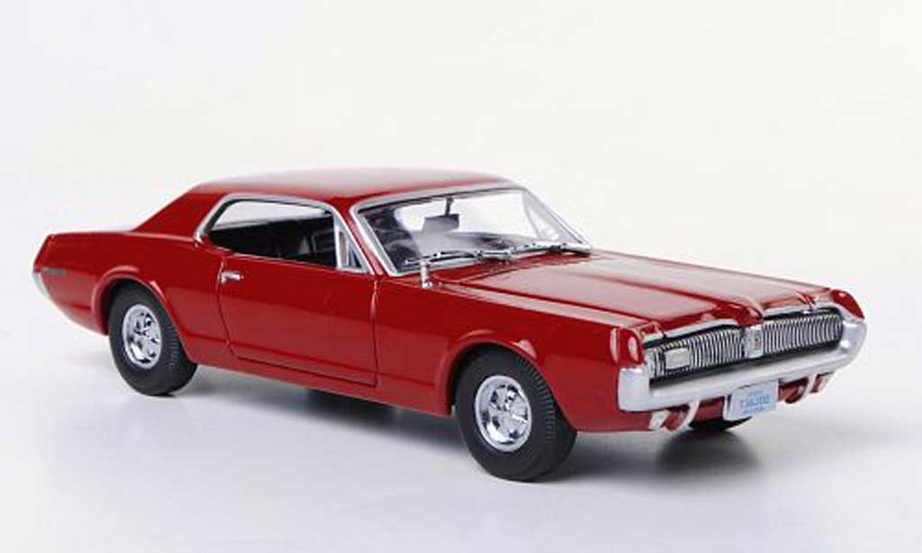 Mercury Cougar 1/43 Vitesse rood 1967 modelauto
