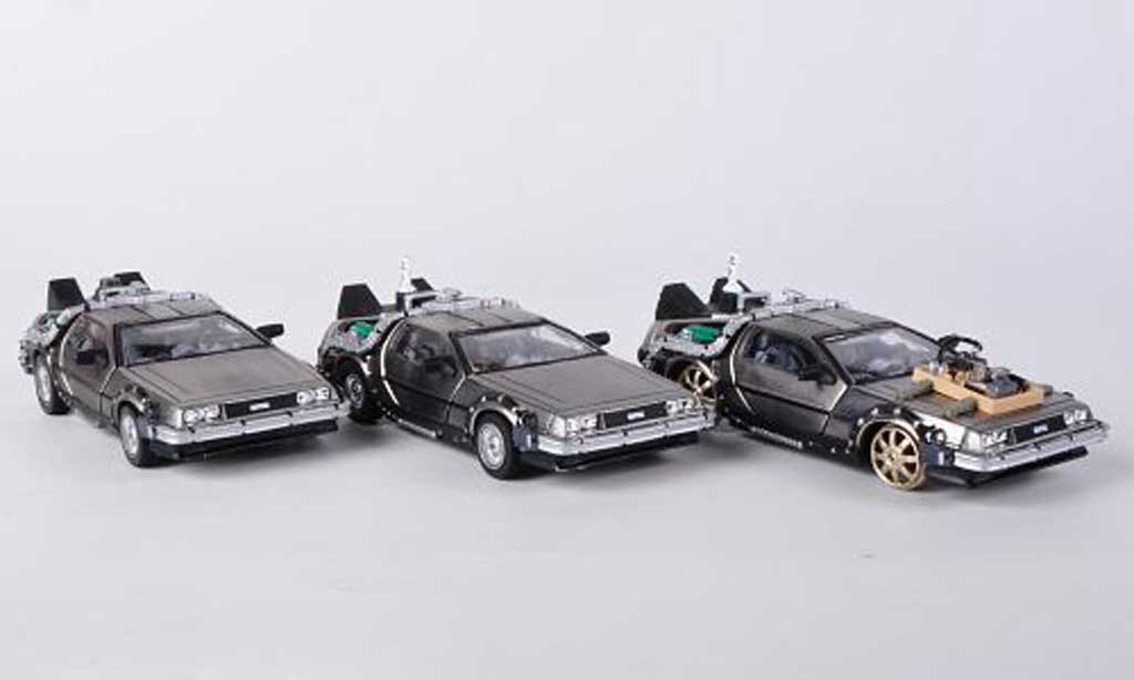 De Lorean  Set 1/43 Vitesse Back to the Future 3-in-1 Boxset modelauto