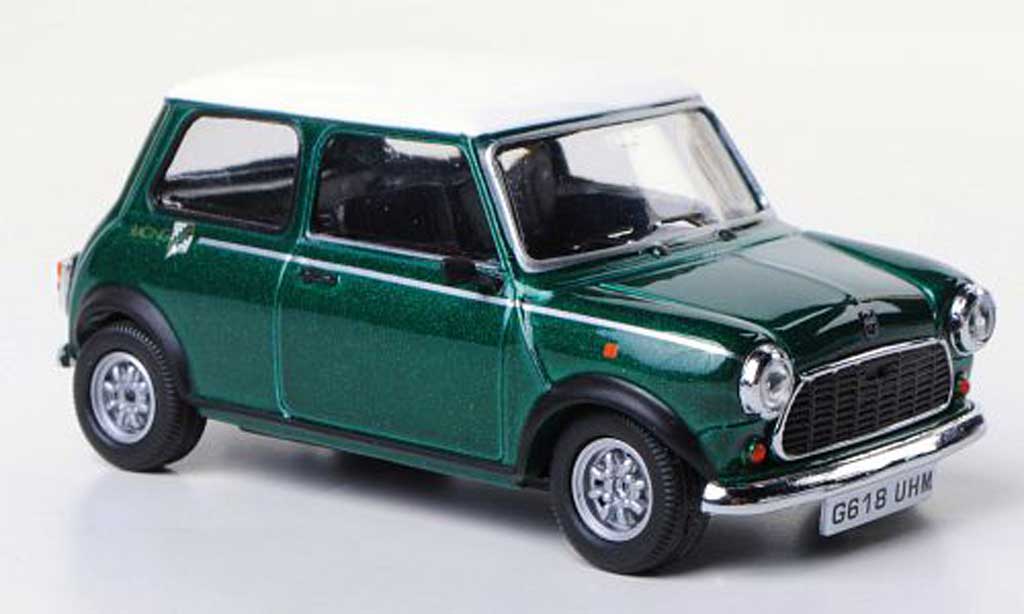 Austin Mini Cooper 1/43 Vitesse Cooper Racing Green grun/wit RHD 1990 modelauto