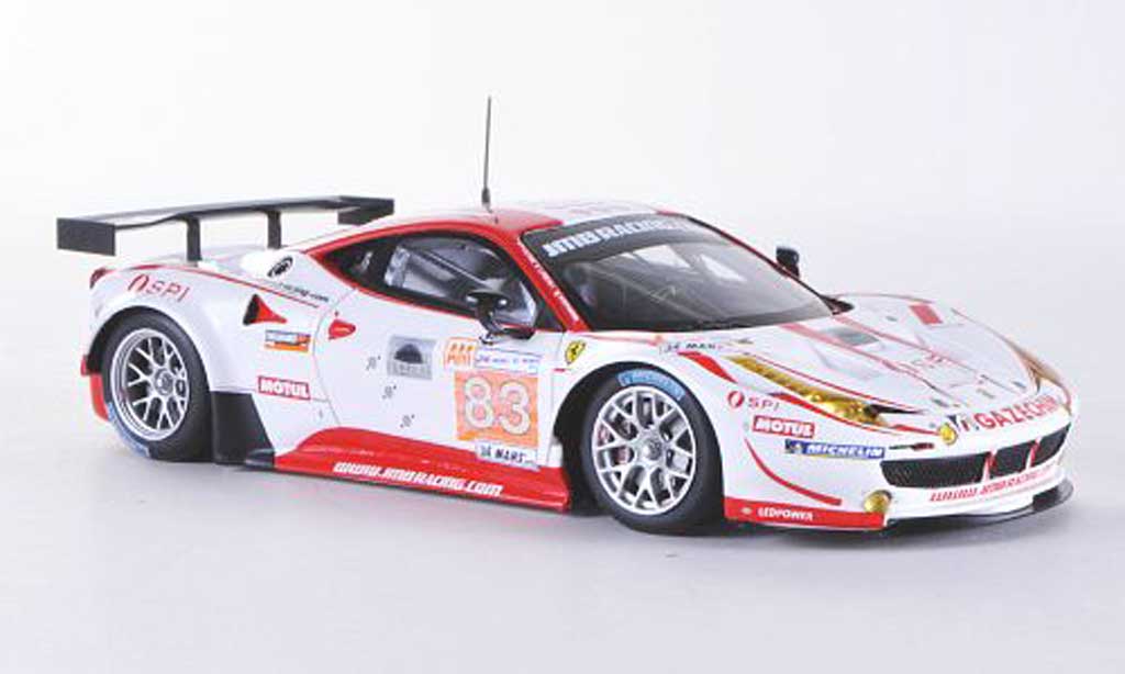 Ferrari 458 Italia GT2 1/43 Fujimi Italia GT2 No.83 JMB Racing 24h Le Mans 2012 modelauto