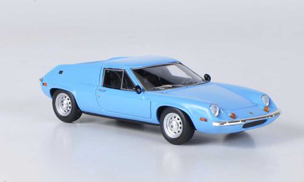 Lotus Europa 1/43 Ebbro S2 Type 65 blauw 1969 modelauto
