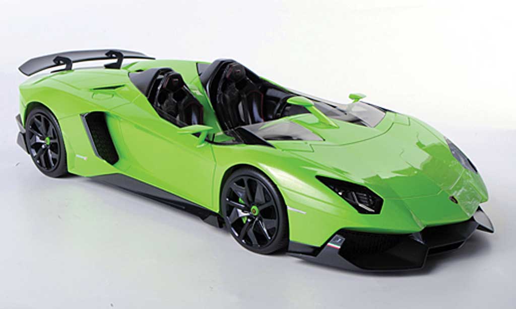 Lamborghini Aventador J 1/18 MR Collection J grun 2012 modelauto