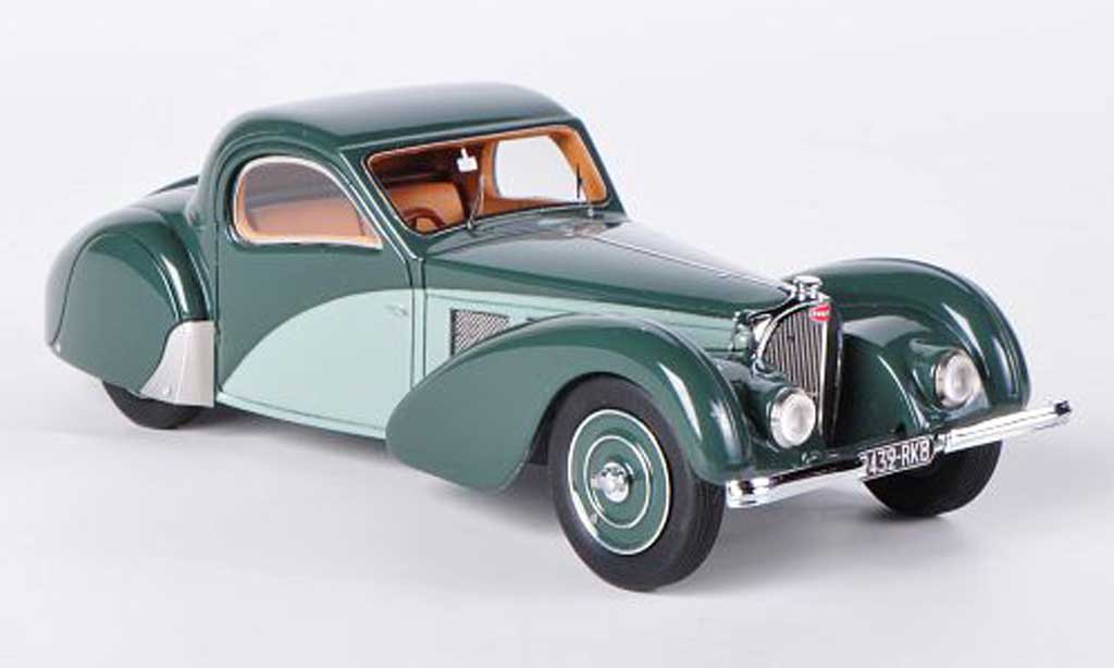 Bugatti 57 1/43 Look Smart grijs grun 1937 modelauto