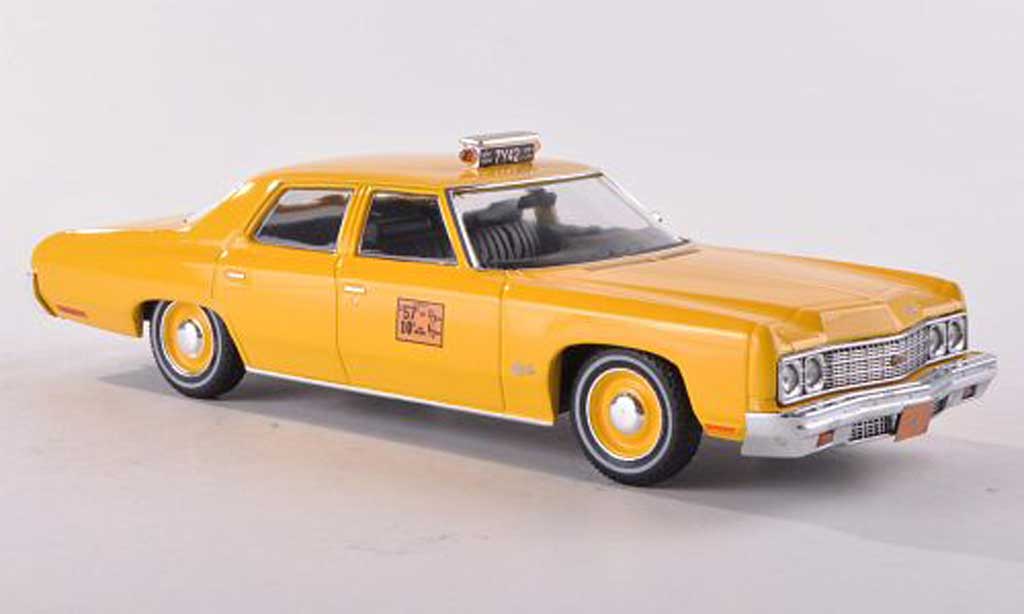 Chevrolet Bel Air 1973 1/18 Premium X 1973 New York Taxi modelauto