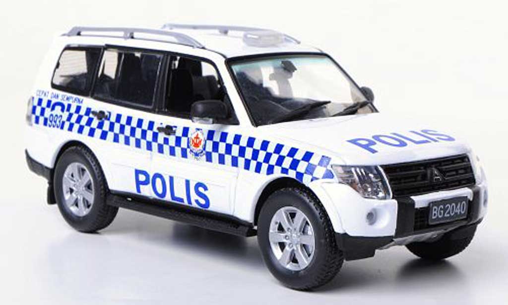 Mitsubishi Pajero 1/43 Vitesse Polis Politie Brunei modelauto