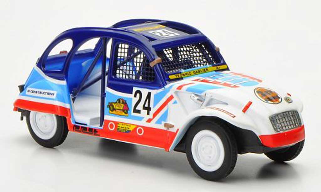 Citroen 2CV 1/43 Eligor Cross No.24 modelauto