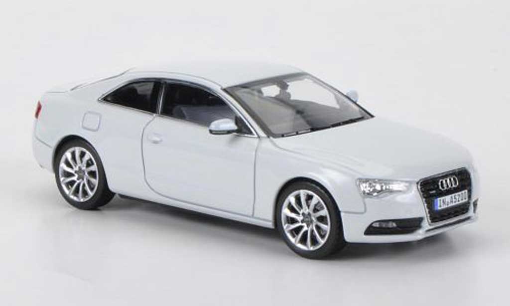 Audi A5 1/43 Norev Coupe wit 2011 modelauto