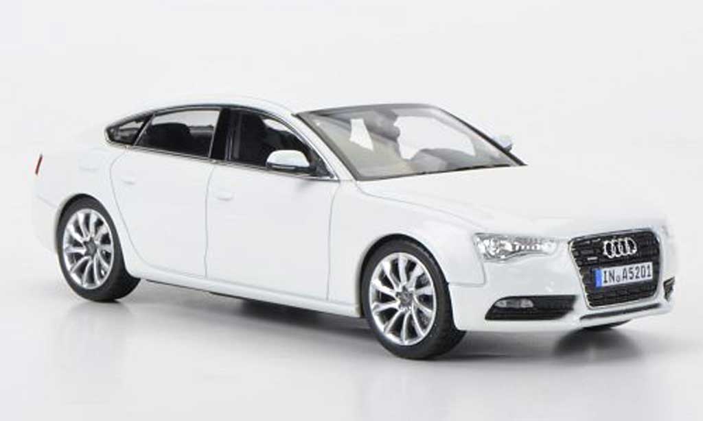 Audi A5 1/43 Norev Sportback wit 2011 modelauto