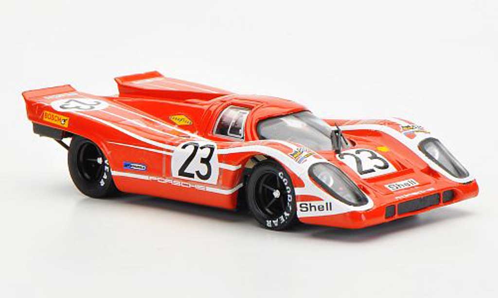 Porsche 917 1970 1/43 Brumm 1970 No.23 Salzburg Team Herrmann / Alttwood 24h Le Mans modelauto