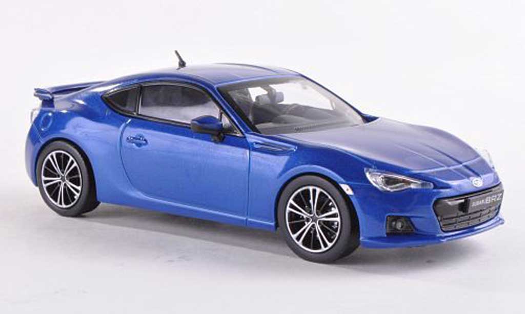 Subaru BRZ 1/43 J Collection blauw 2012 modelauto
