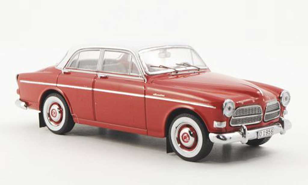 Volvo 120 1/43 Premium X Amazon rood/wit 1956 modelauto