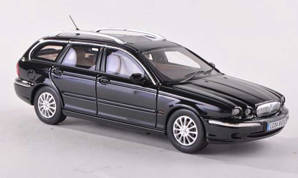 Jaguar X-Type 1/43 Premium X Wagon zwart RHD 2004 modelauto