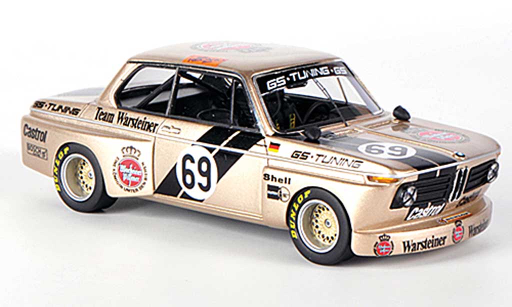 Bmw 2002 Tii 1/43 Neo Tii No.69 Team Warsteiner GS-Tuning J.Obermoser DRM modelauto
