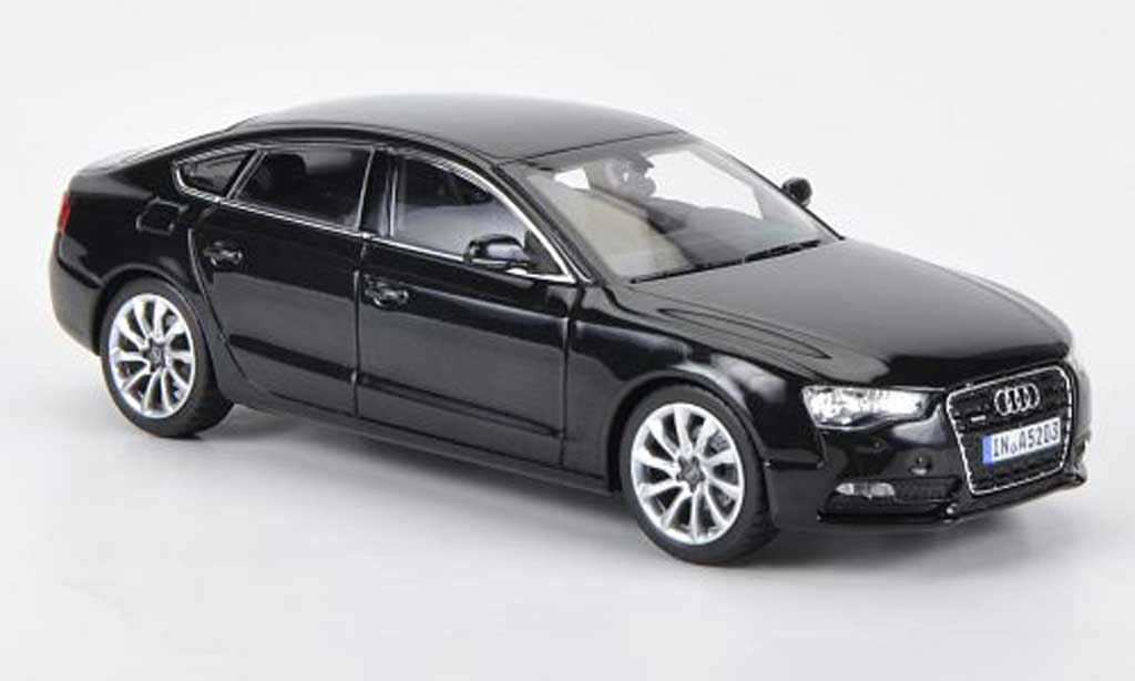 Audi A5 1/43 Norev Sportback zwart 2011 modelauto