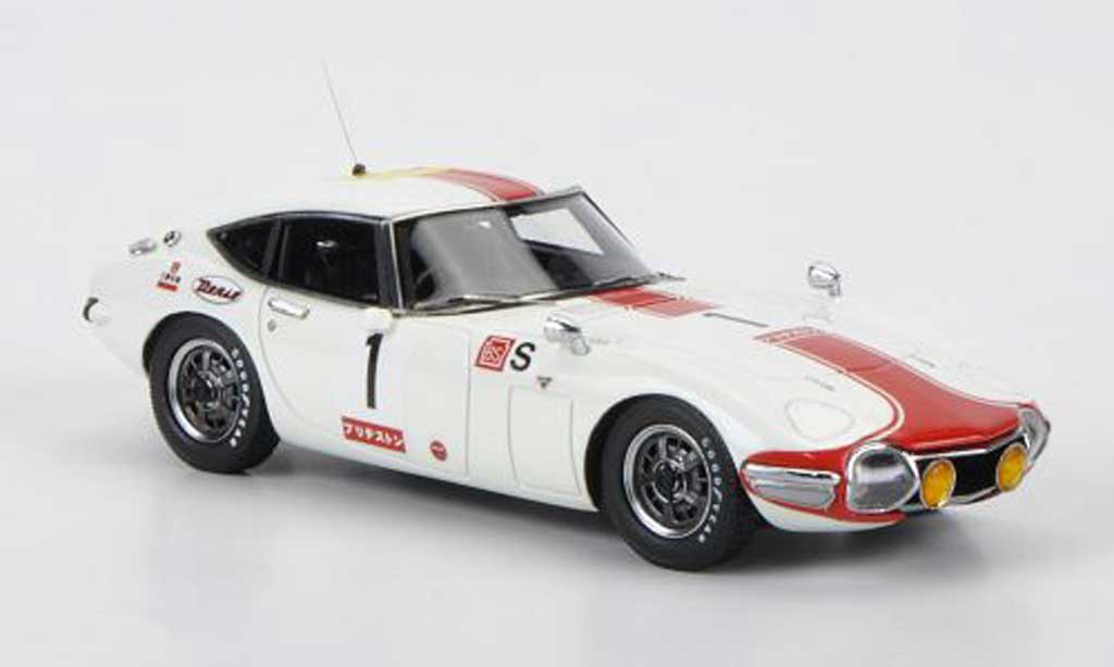 Toyota 2000 GT 1967 1/43 HPI 1967 No.1 24h Fuji modelauto