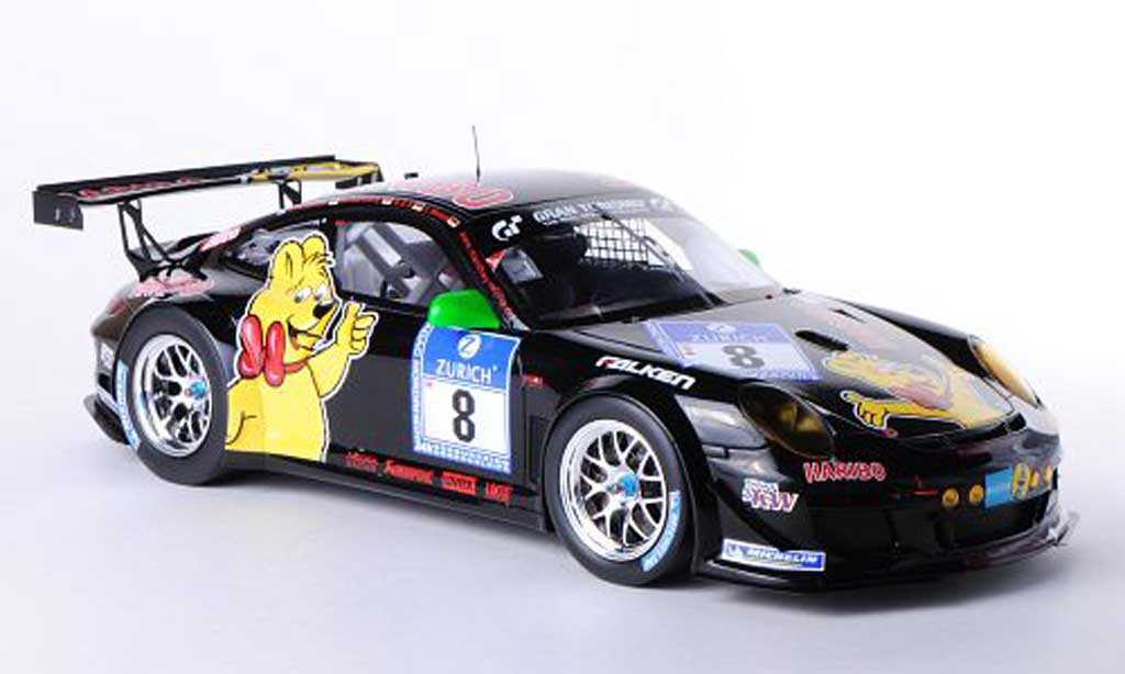 Porsche 997 GT3 1/18 Spark GT3 R 2011 No.8 Haribo 24h Nurburgring R.Westbrook/C.Menzel/M.Sursberg/H.G.Riegel modelauto