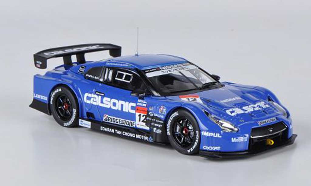 Nissan Skyline 1/43 Ebbro GT-R Calsonic Impul No.12 T.Matsuda / J.P.Oliveira Super GT500 2012 modelauto