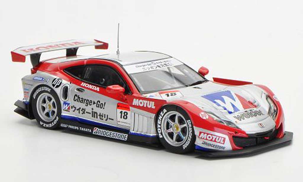Honda HSV-010 1/43 Ebbro No.18 Weider Super GT500 2012 modelauto