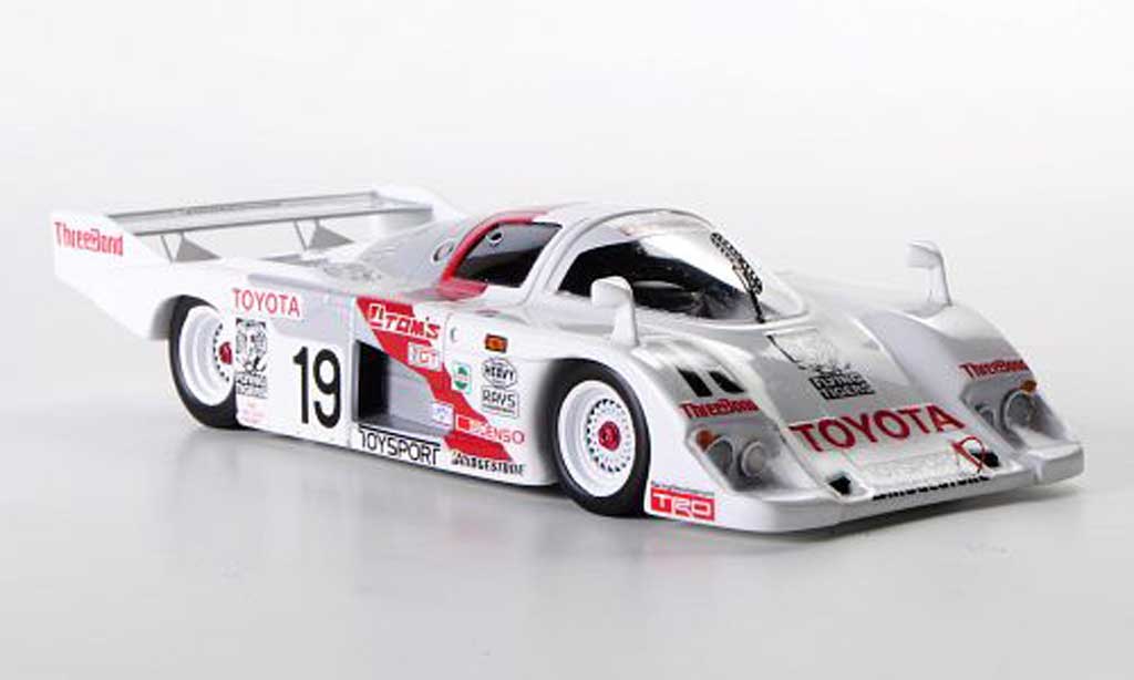 Toyota 83C 1/43 Ebbro Tom's No.19 K.Hoshimo / M.Sekiya Riverside 1984 modelauto