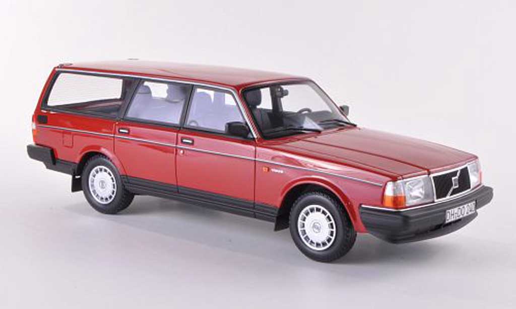 Volvo 240 GL 1/18 BoS Models GL Stationwagen rood limitierte Auflage 1.000 Stuck 1989 modelauto