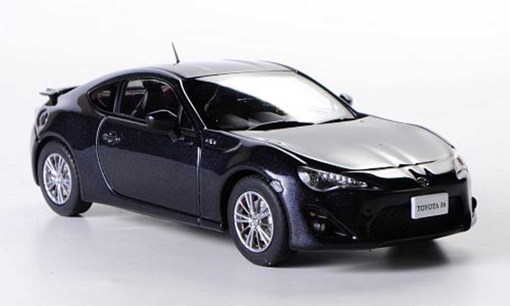 Toyota 86 2012 1/43 Ebbro 2012 anthrazit RHD modelauto
