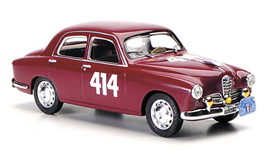 Alfa Romeo 1900 1/43 M4 Berlina No.414 Tavola / Marini Coppa delle Alpi 1956 modelauto