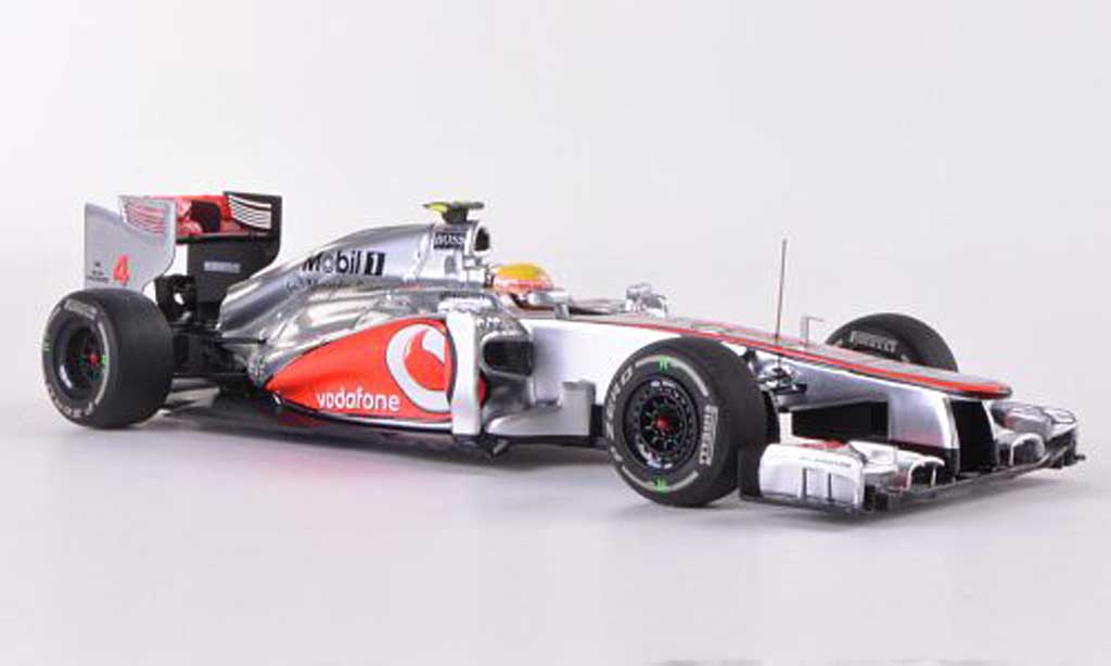 McLaren F1 2012 1/43 Minichamps 2012 Mercedes MP4-27 No.4 Vodafone L.Hamilton GP Ungarn modelauto