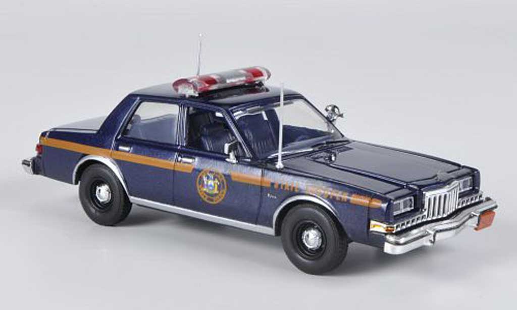 Dodge Diplomat 1/43 First Response New York State Trooper 1985 modelauto
