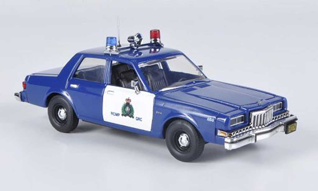 Dodge Diplomat 1/43 First Response RCMP - Royal Canadian Mounted Politie 1985 modelauto