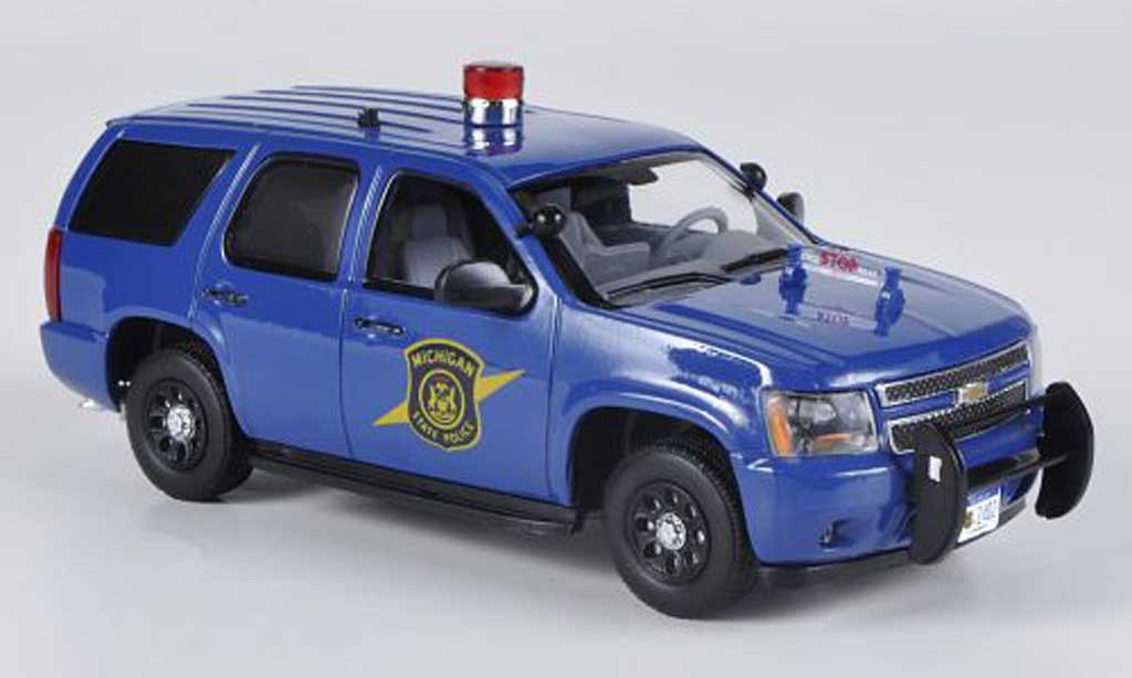 Chevrolet Tahoe 1/43 First Response Michigan State Politie 2011 modelauto