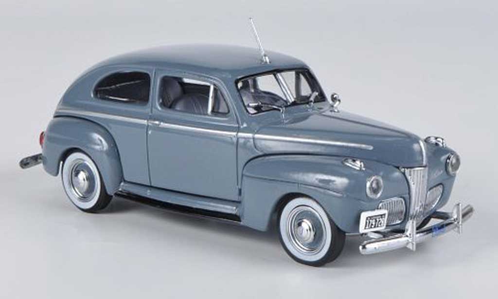 Ford Super Deluxe 1/43 American Heritage Models grijs 1941 modelauto