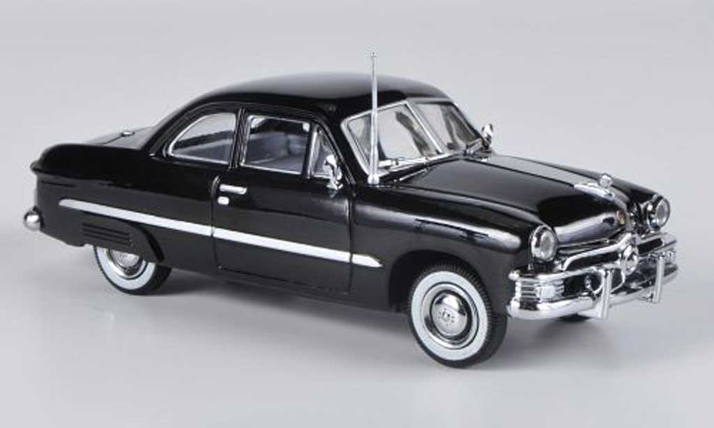 Ford Custom 1949 1/43 American Heritage Models 1949 2-portes Coupe zwart modelauto